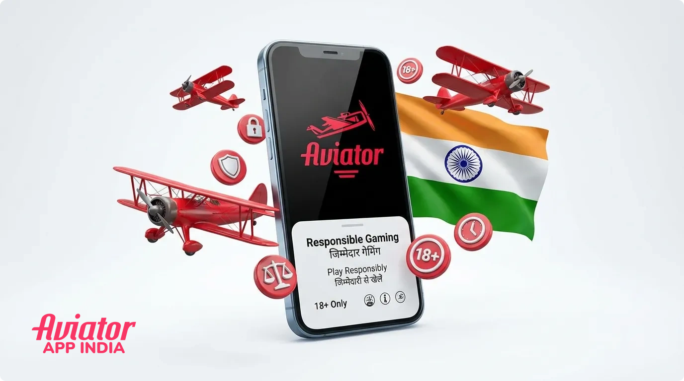 Responsible gaming practices in Aviator App India